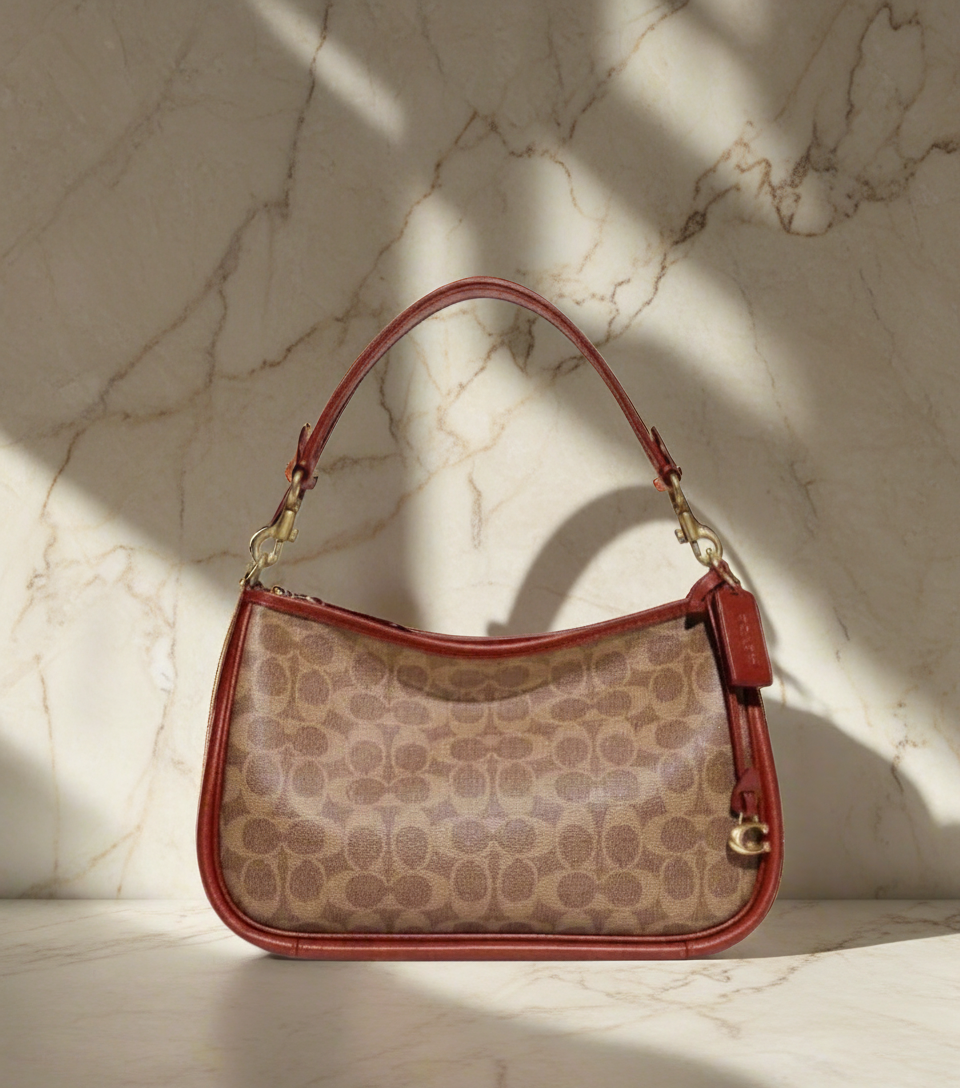 COACH CARY SHOULDER BAG/CROSSBODY BAG IN SIGNATURE CANVAS