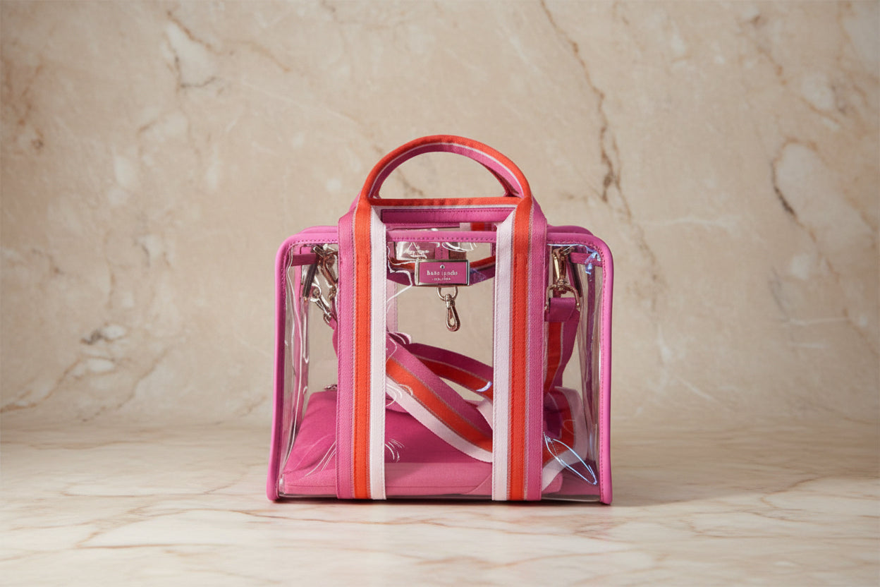 KATE SPADE SAM CLEAR SATCHEL