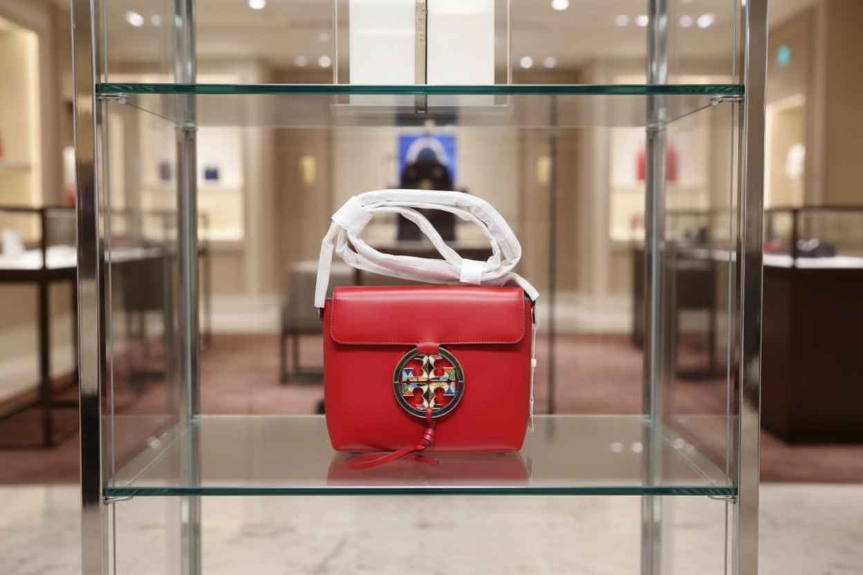TORY BURCH MILLER STAINED GLASS LEATHER CROSSBODY