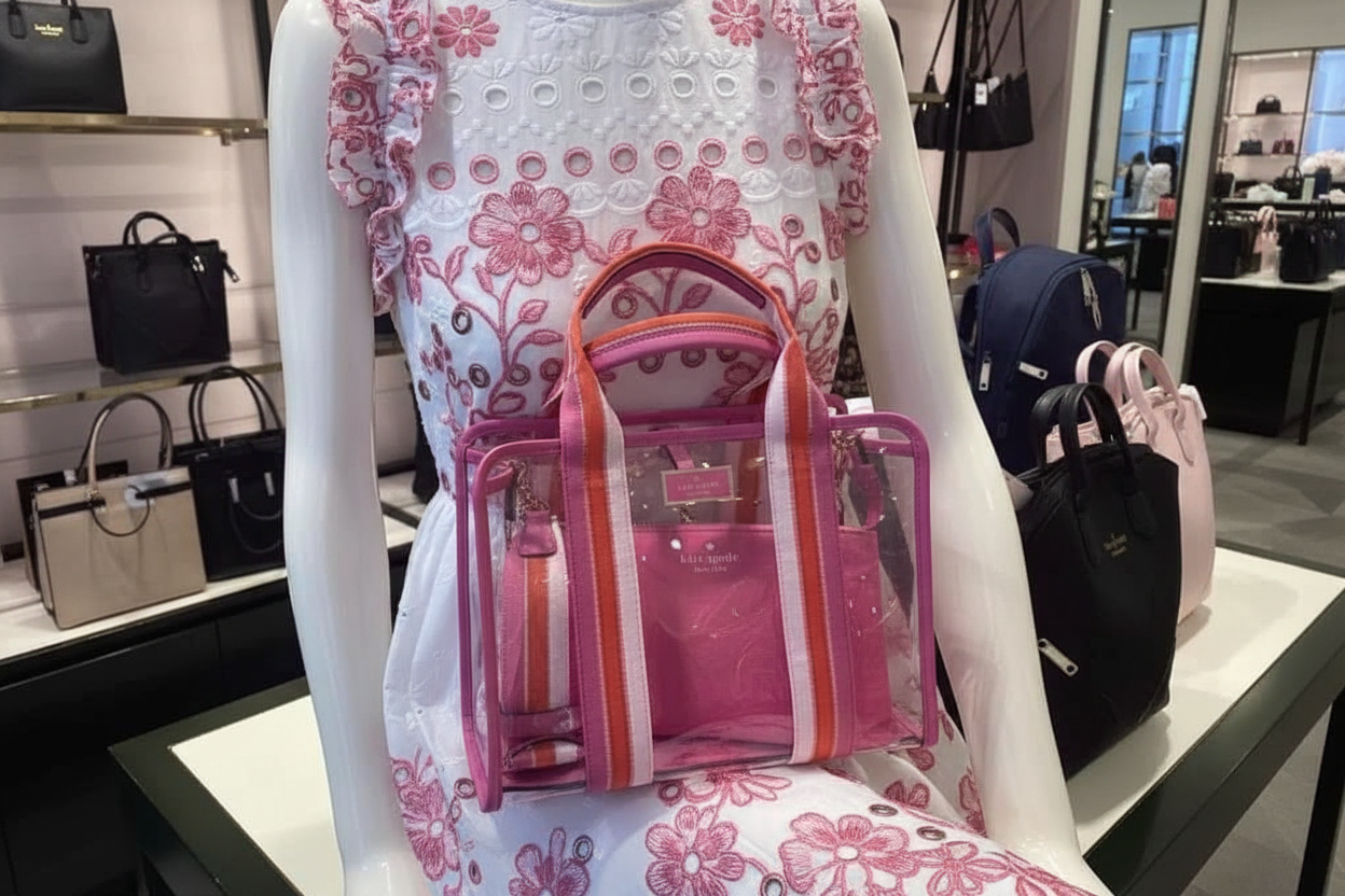 KATE SPADE SAM CLEAR SATCHEL