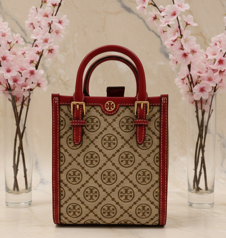 SALE‼️‼️TORY BURCH MINI JACQUARD T MONOGRAM TOTE -