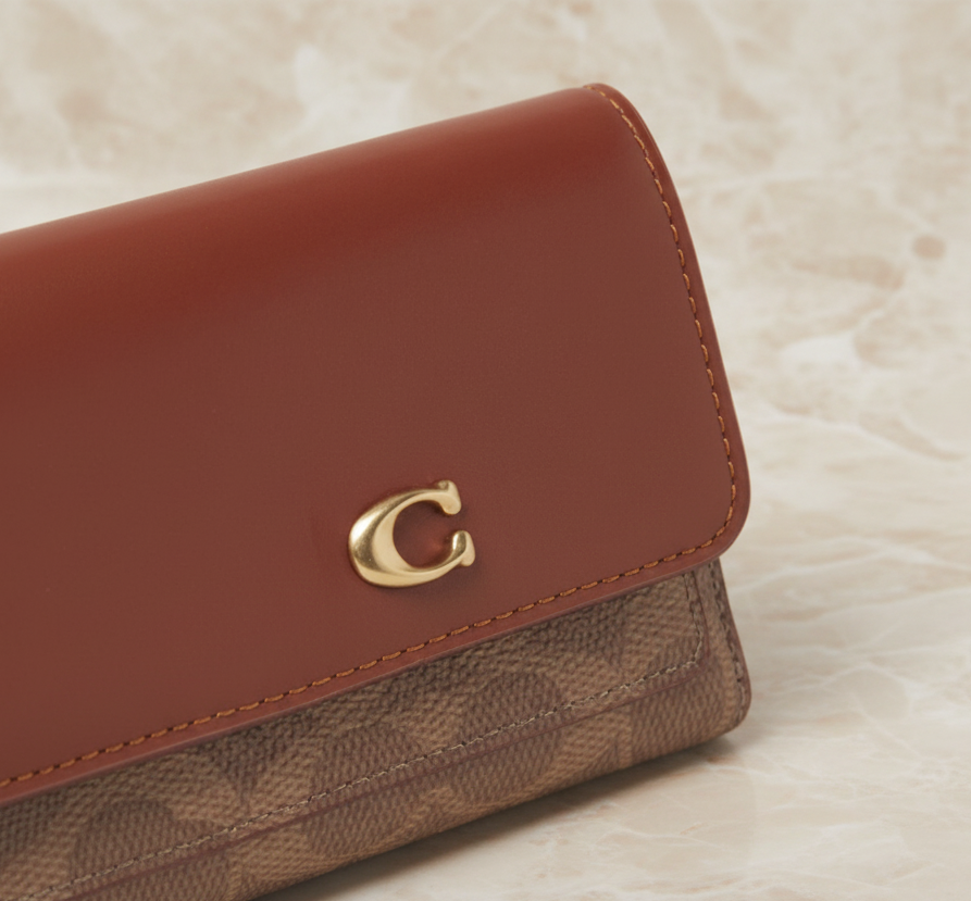 COACH MILA SMALL TRIFOLD WALLET