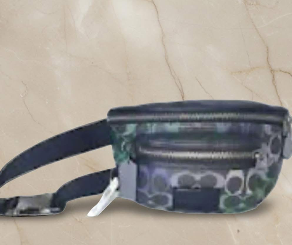 COACH WESTWAY WAISTPACK/CHEST BAG - GRAPHITE GREEN