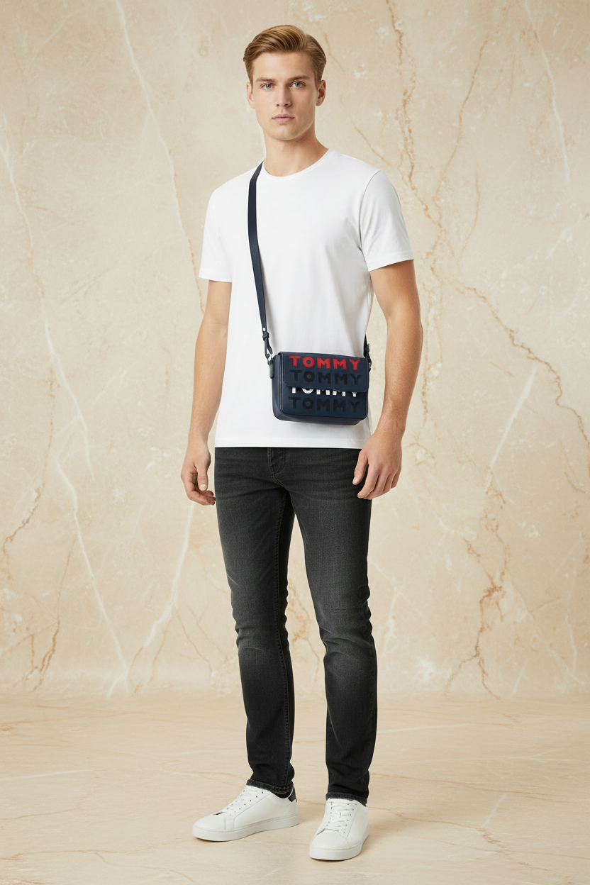 TOMMY HILFIGER FLAP CROSSBODY