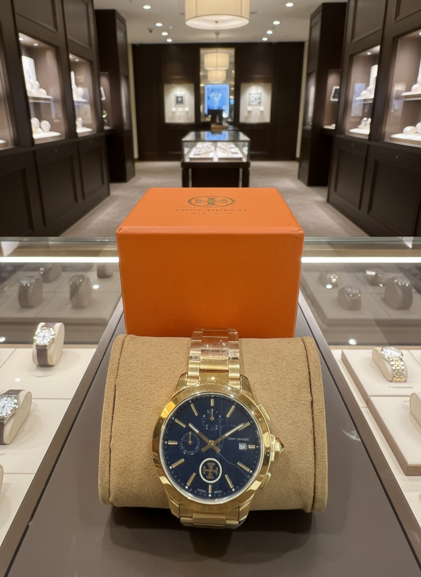 ساعة توري بورش متوسطة الحجم من طراز كولينز كرونوغراف