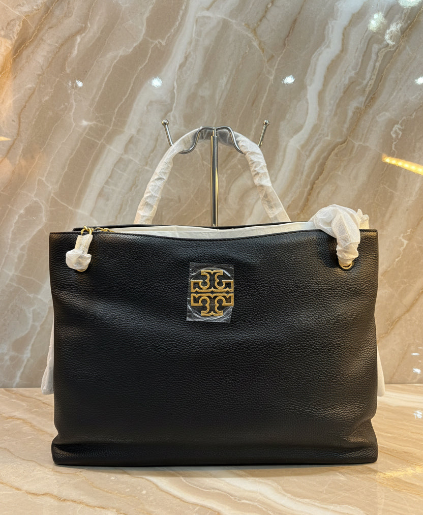 TORY BURCH BRITTEN TRIPLE COMPARTMENT TOTE