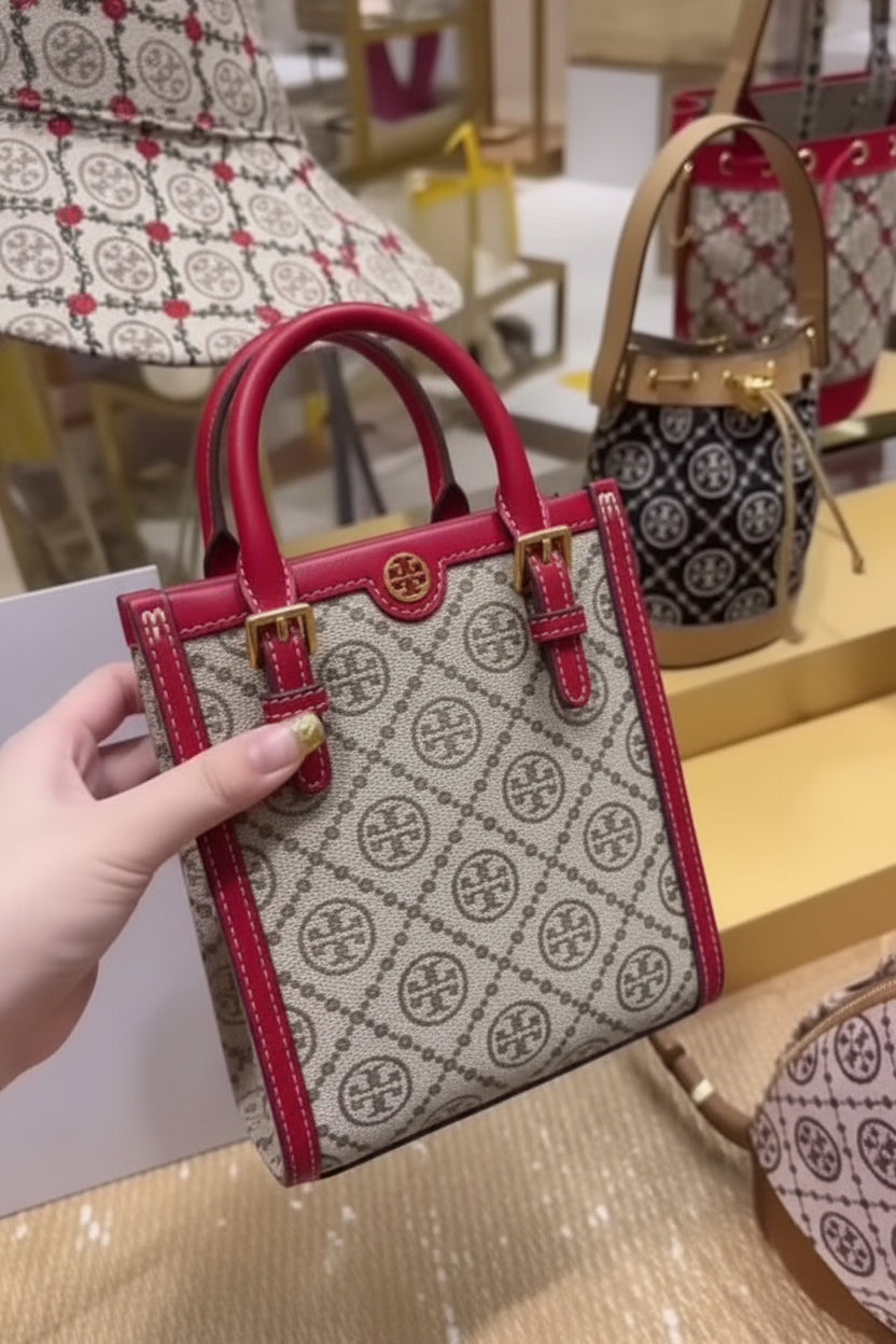 SALE‼️‼️TORY BURCH MINI JACQUARD T MONOGRAM TOTE -