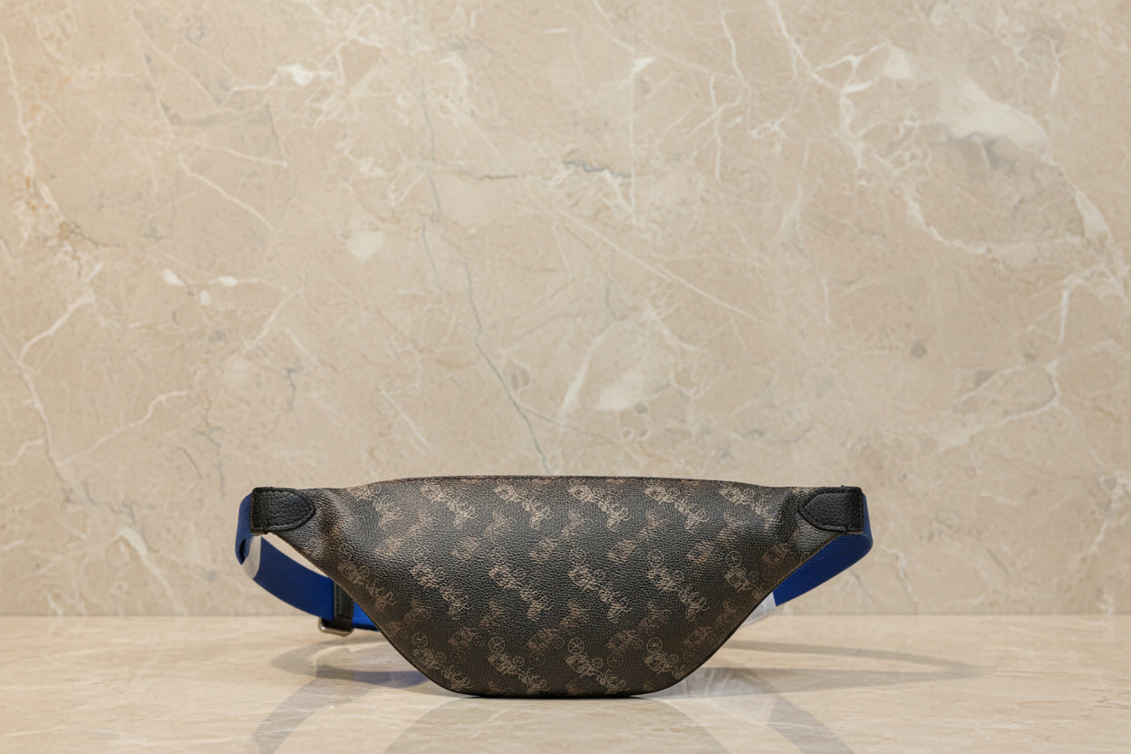 حقيبة خصر/صدر/حقيبة جسم مطبوعة بشعار شركة كوتش تشارتر للخيول والعربات