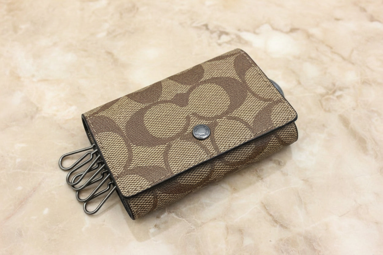 COACH FIVE RING KEY HOLDER