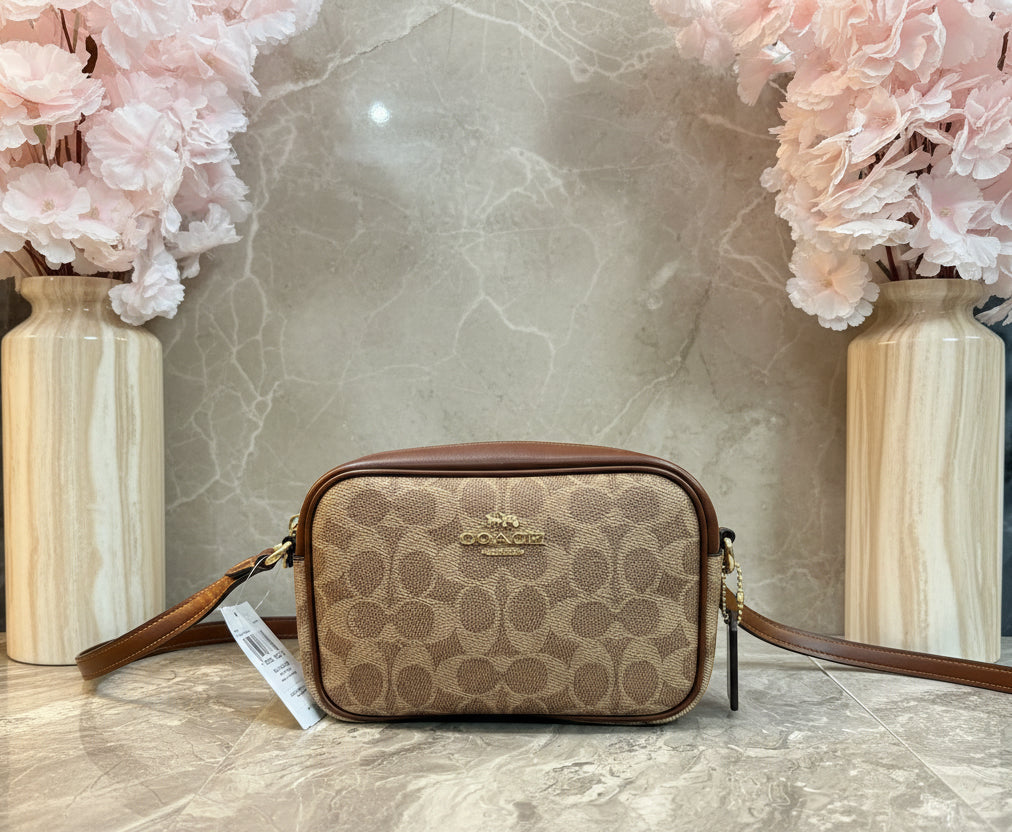 COACH MINI JAMIE - SALE‼️ WITH A TINY PEEL OFF IN FRONT - CAMERA BAG/CROSSBODY
