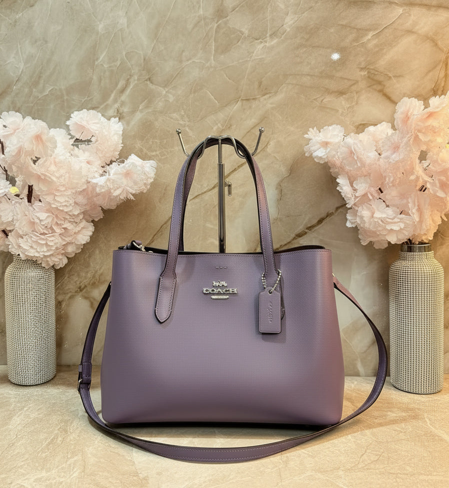 COACH AVENUE CARRYALL - DUSTY/LAVENDER COLOR