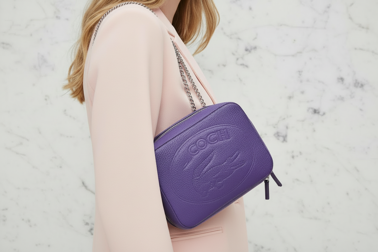 حزام لاكوست كرو تشين قابل للتحويل