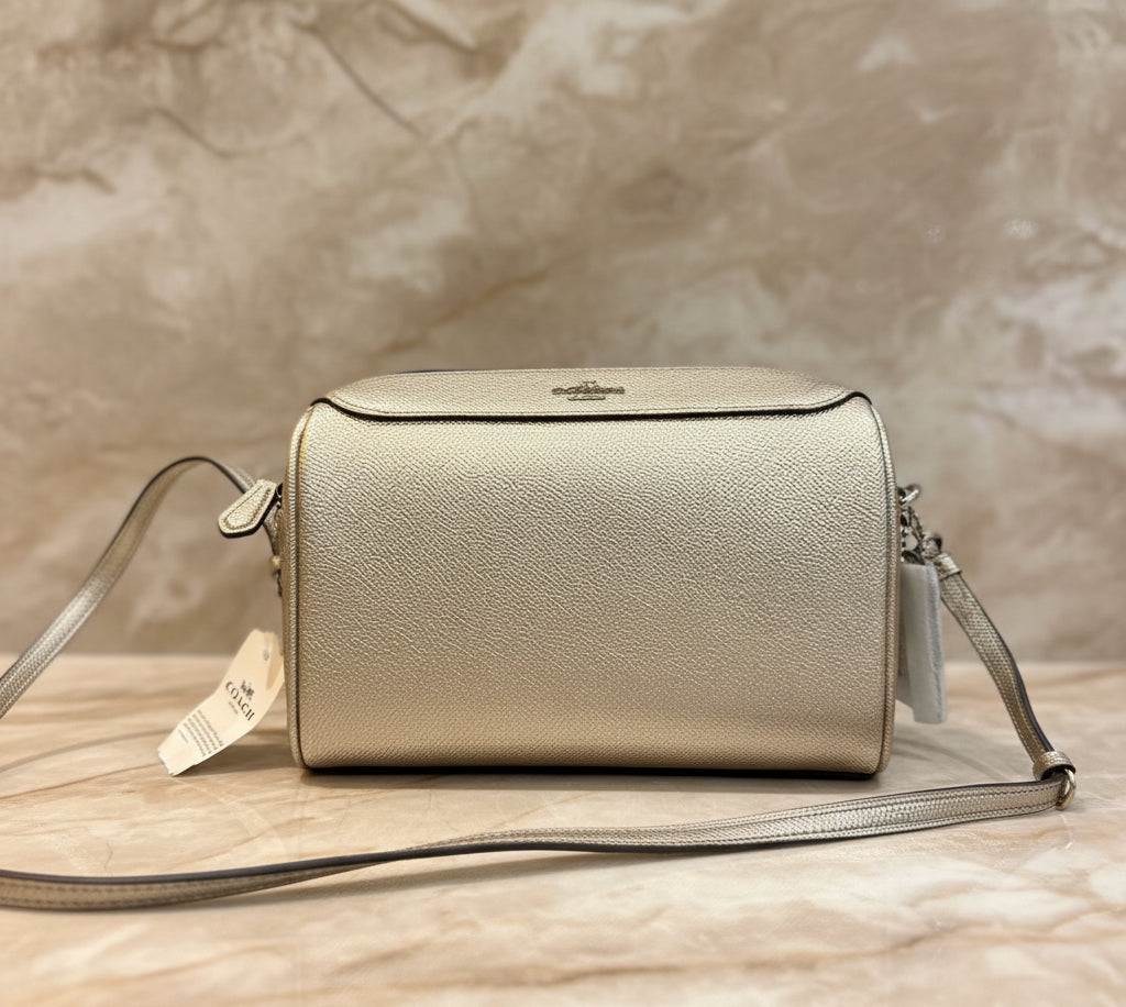 COACH BENETTE MICRO - PLATINUM GOLD