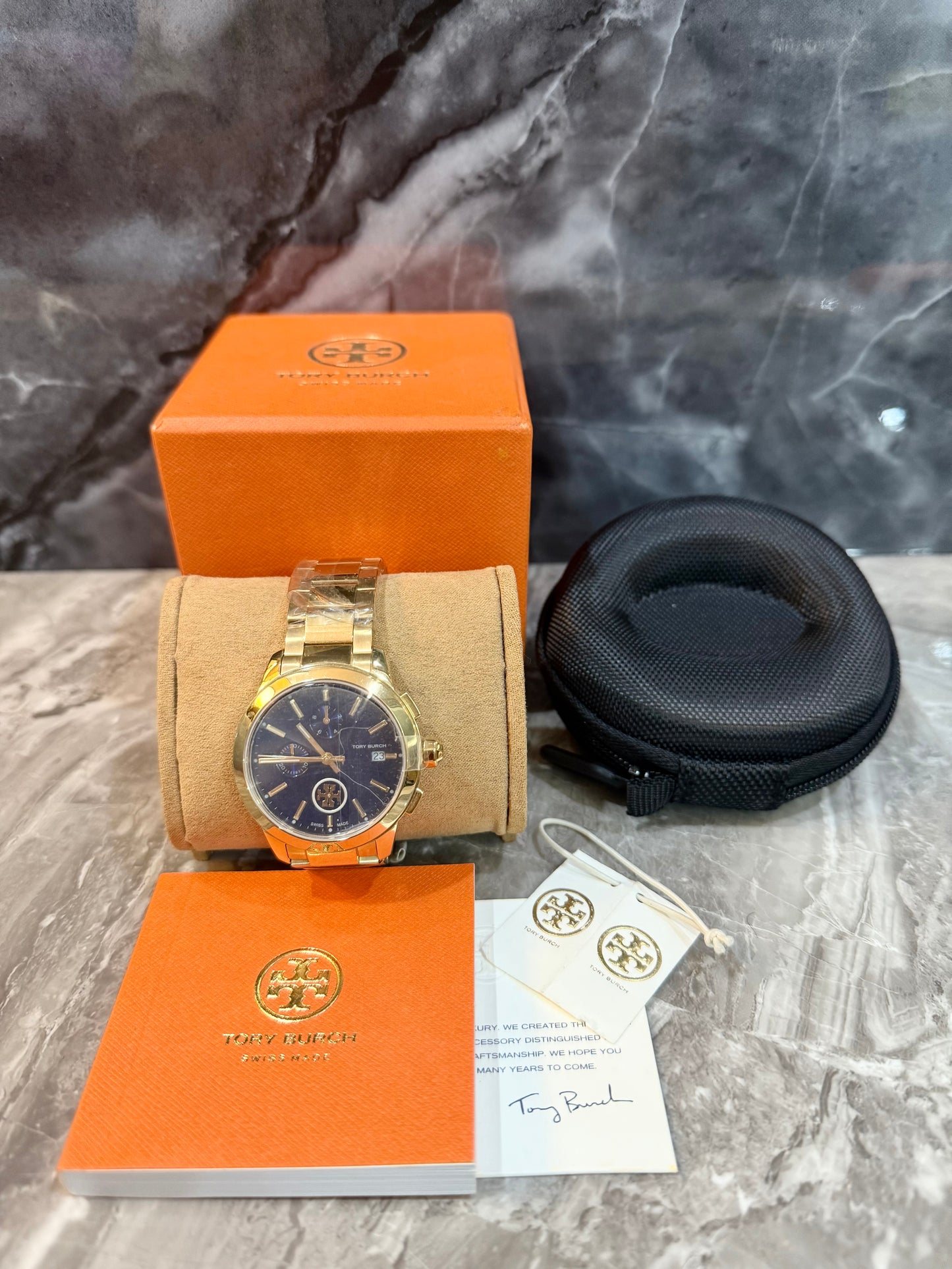 ساعة توري بورش متوسطة الحجم من طراز كولينز كرونوغراف