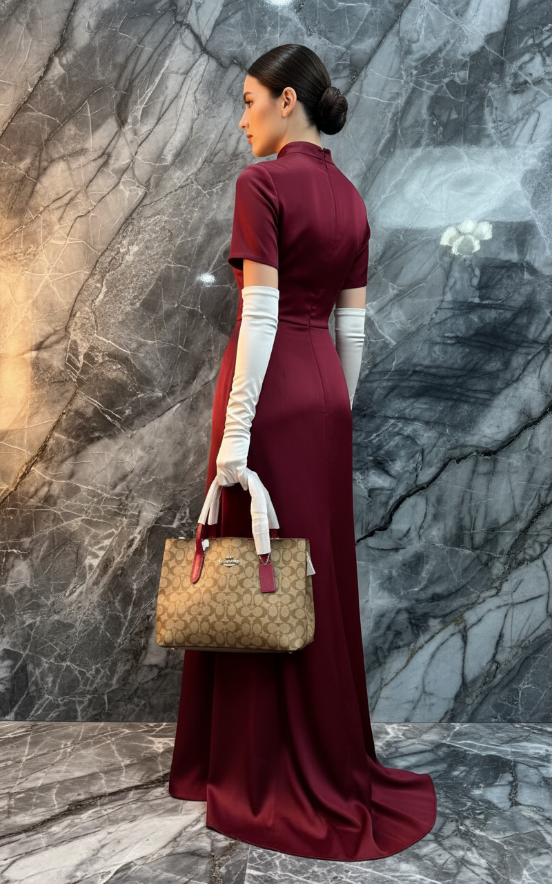 COACH AVENUE CARRYALL IN SIGNATURE BROWN/PINK