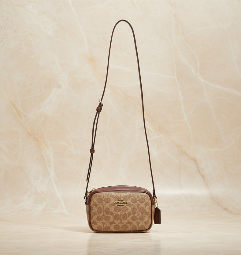 حقيبة كوتش ميني جيمي - تخفيضات! مع جزء صغير قابل للتقشير في الأمام - حقيبة كاميرا/حقيبة كروس بودي