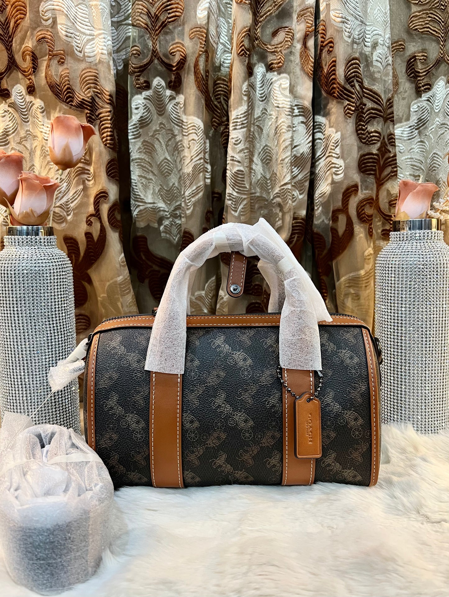COACH GOTHAM DUFFLE 24 IN SIGNATURE LEATHER
