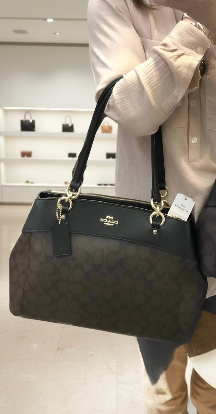 حقيبة حمل كبيرة من كوتش بروك