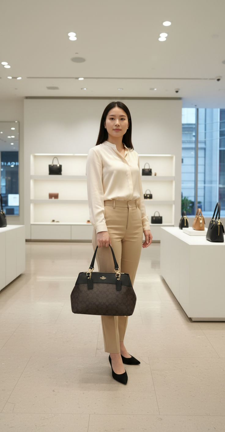 حقيبة حمل كبيرة من كوتش بروك