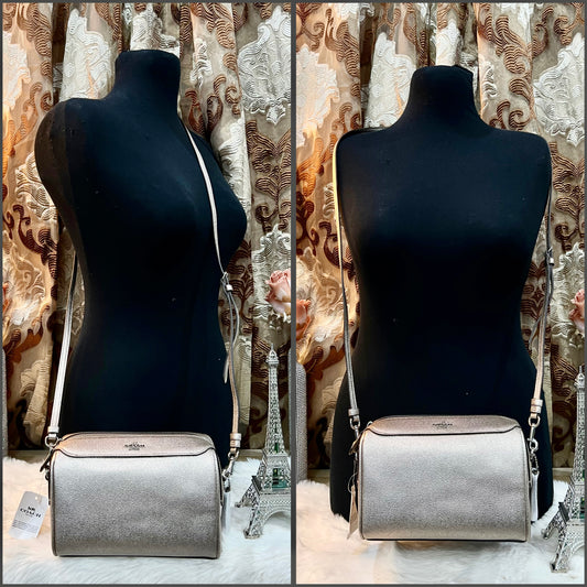 COACH BENETTE MICRO - PLATINUM GOLD