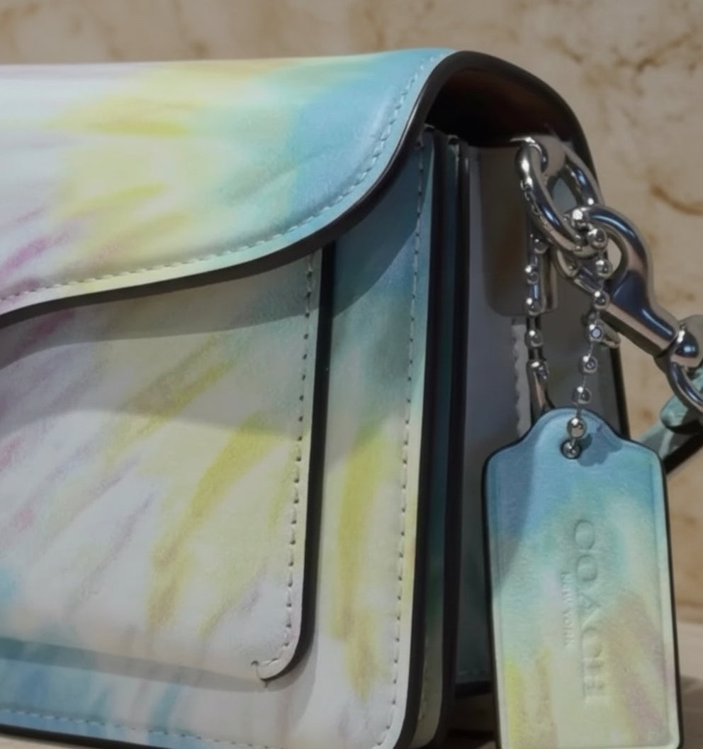 COACH TABBY 20 TIE DYE PRINT SHOULDER BAG/CROSSBODY BAG