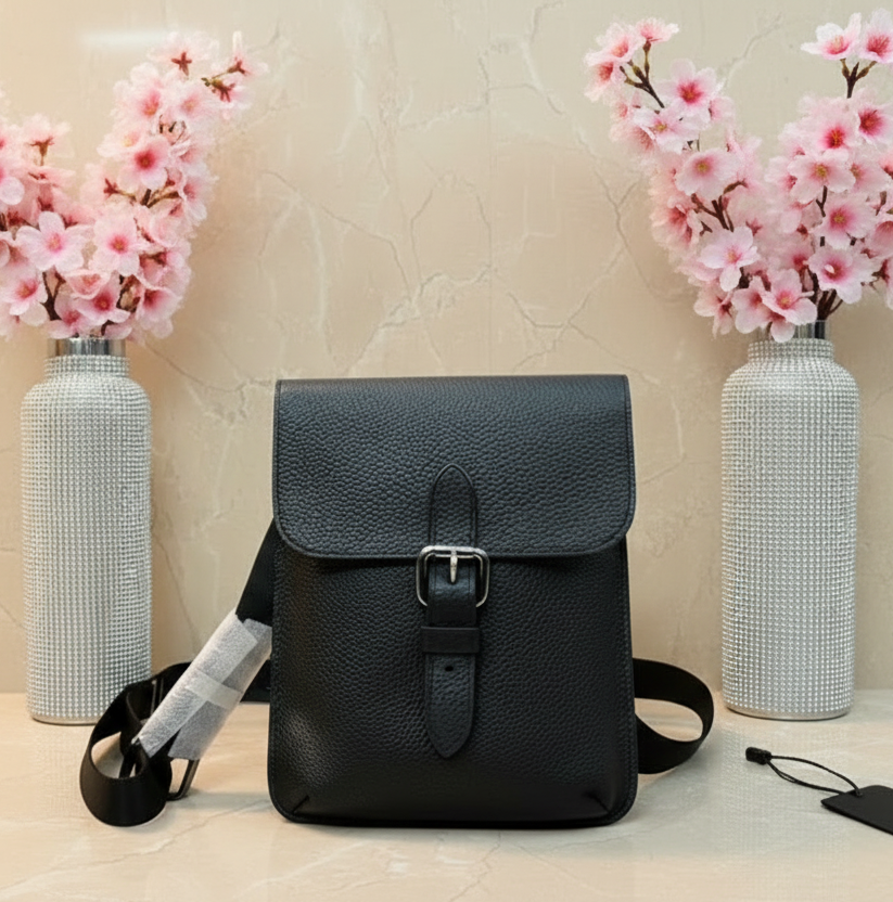COACH HUDSON SLIM CROSSBODY - BLACK