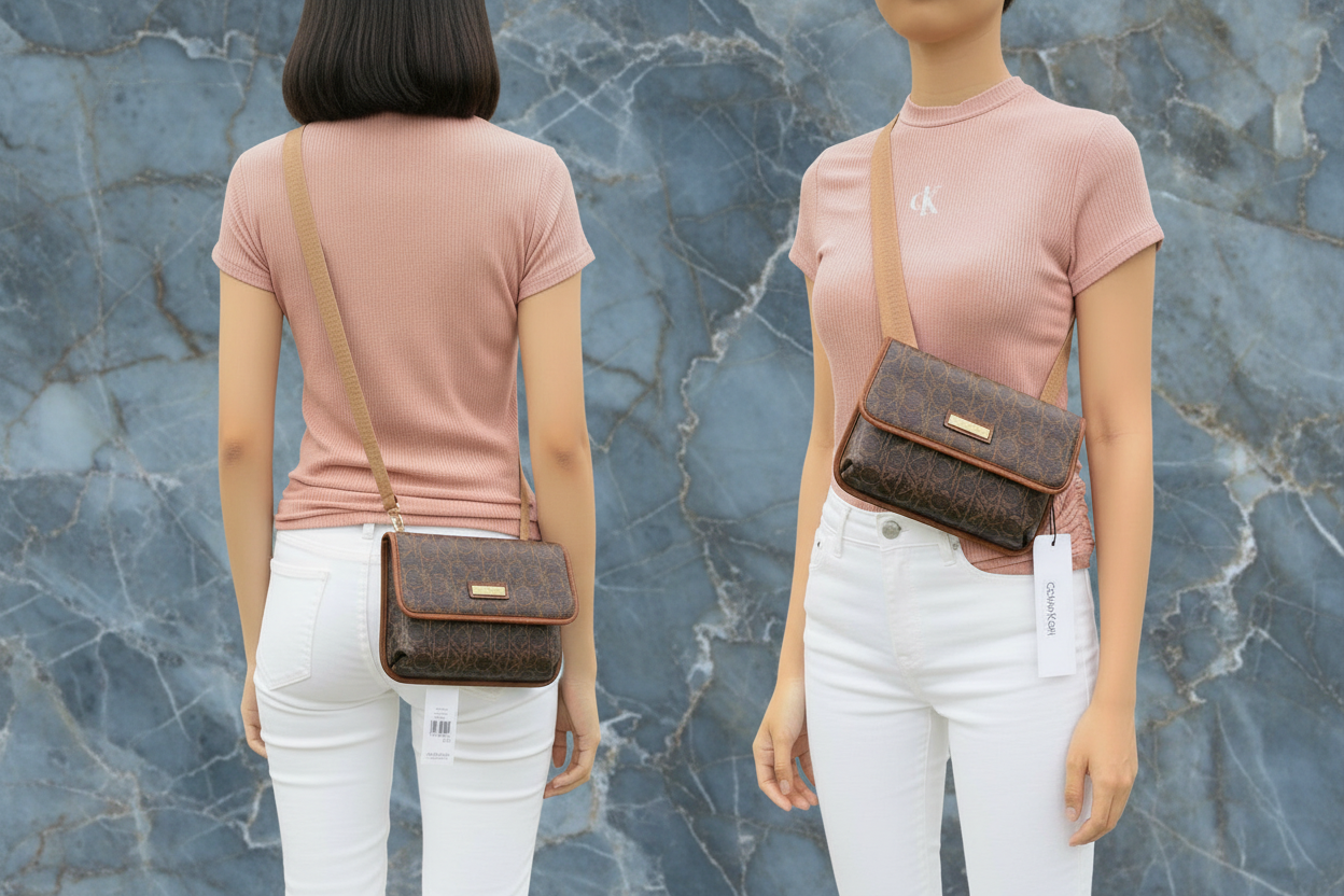 CALVIN KLEIN 3 IN 1 CROSSBODY BAG/CHEST BAG/BELTBAG