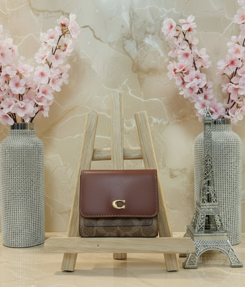 COACH MILA SMALL TRIFOLD WALLET