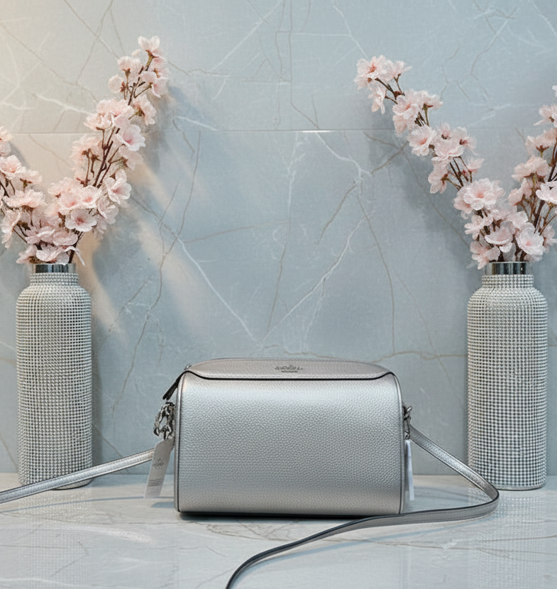 COACH BENETTE MICRO - PLATINUM GOLD