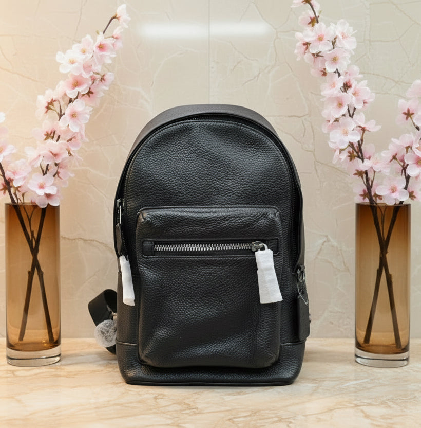 COACH WEST PACK REFINED PEBBLE LEATHER