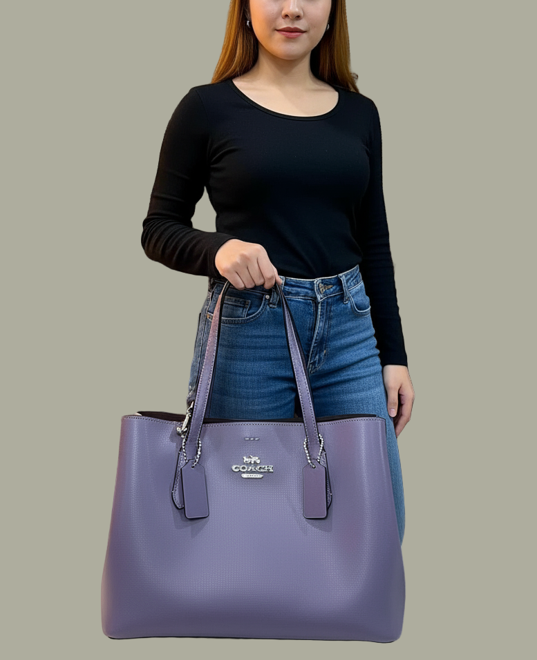 COACH AVENUE CARRYALL - DUSTY/LAVENDER COLOR