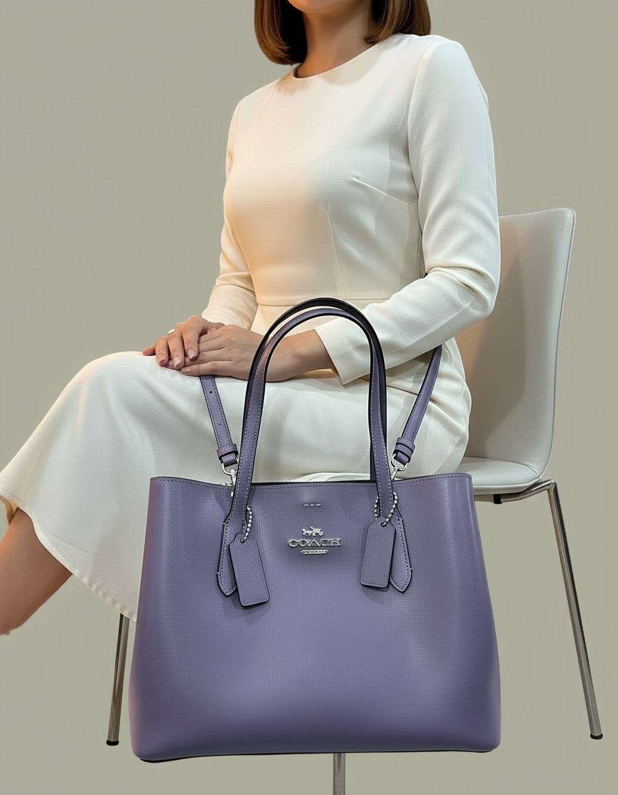 COACH AVENUE CARRYALL - DUSTY/LAVENDER COLOR