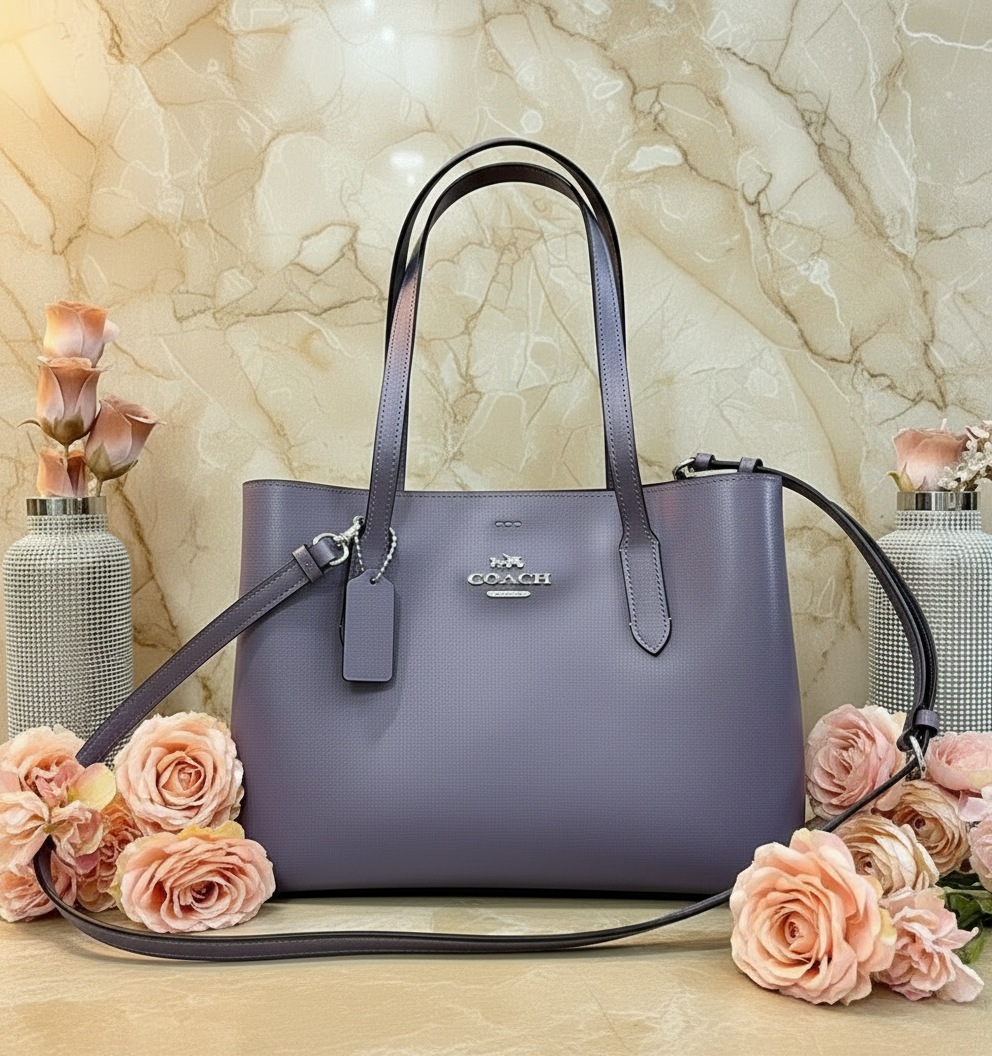 COACH AVENUE CARRYALL - DUSTY/LAVENDER COLOR