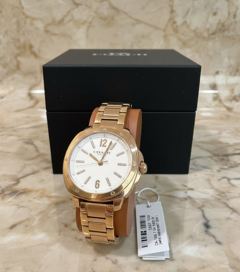 COACH KITT WATCH FOR WOMEN - ROSEGOLD