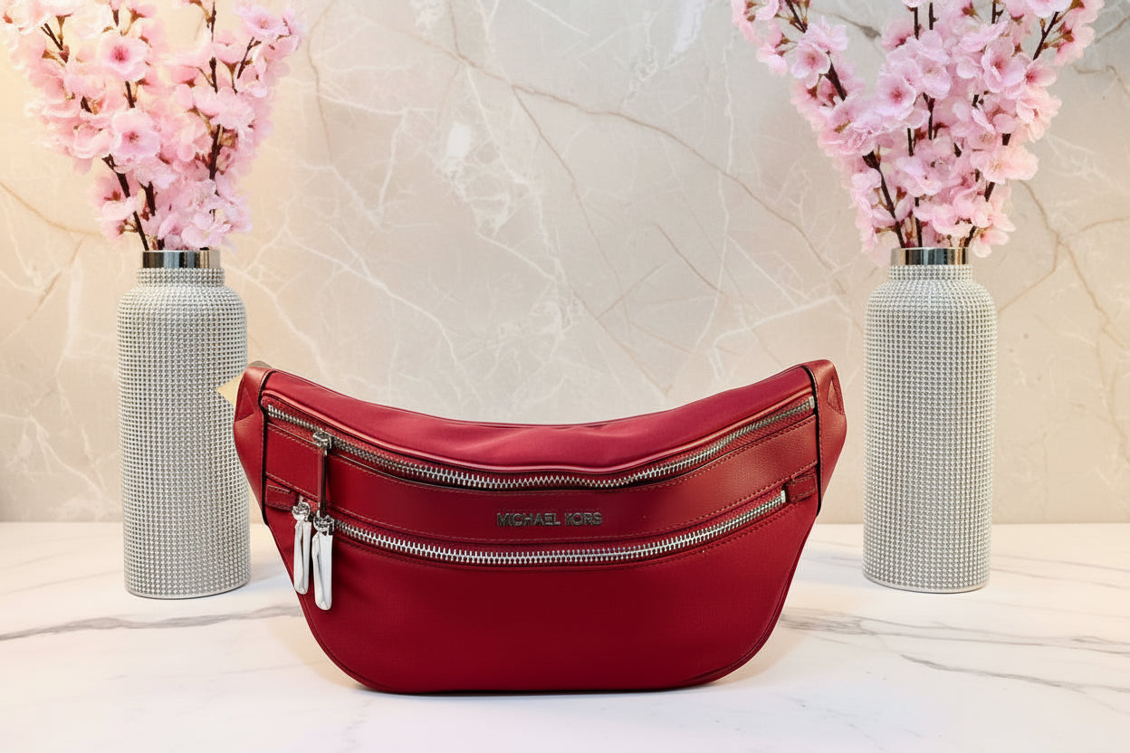 MICHAEL KORS KENLY MEDIUM NYLON WAISTPACK
