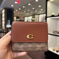 COACH MILA SMALL TRIFOLD WALLET