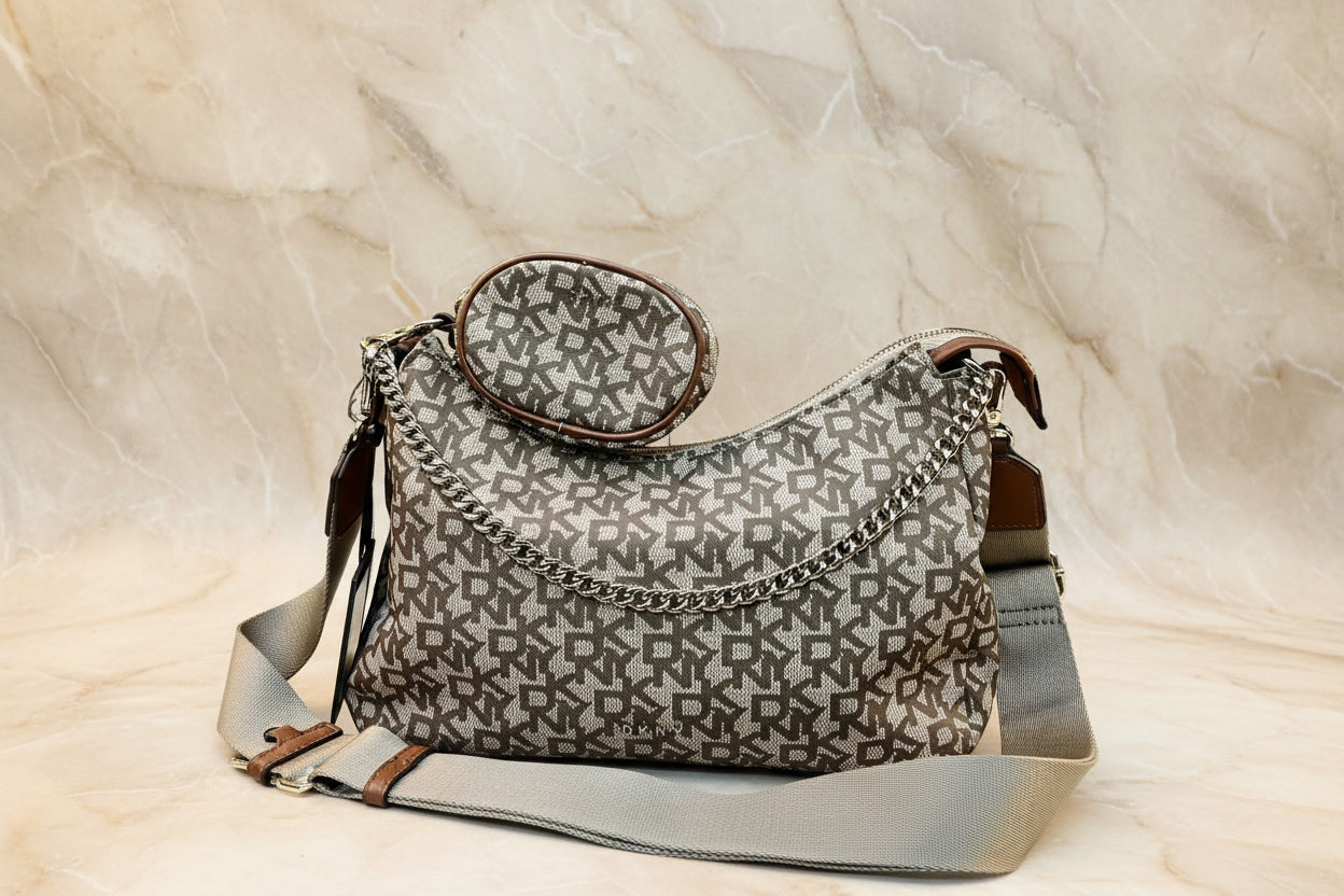 DKNY CAIRO LG POUCHETTE CONVERTIBLE SHOULDER BAG/CROSSBODY BAG