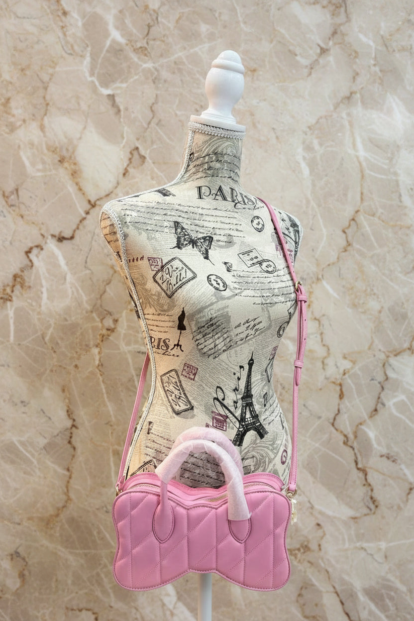 COACH BOW SATCHEL WITH QUILTING