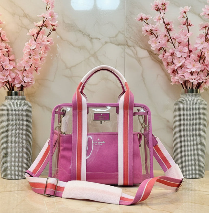 KATE SPADE SAM CLEAR SATCHEL