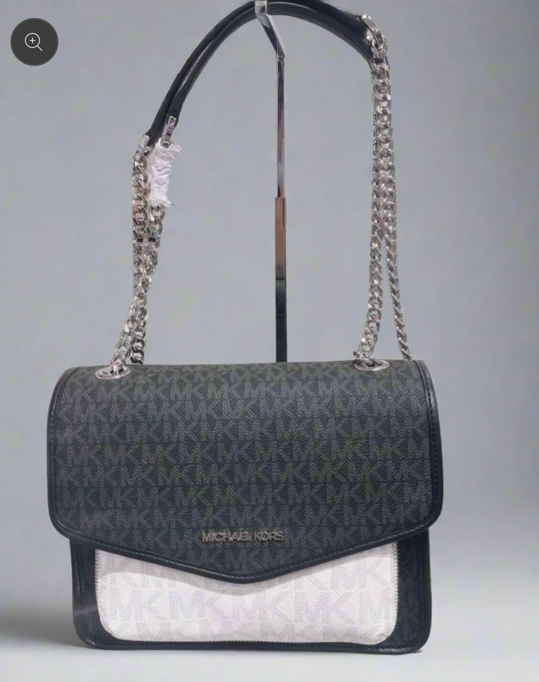 MICHAEL KORS REGINA MEDIUM FLAP CONVERTIBLE CHAIN SHOULDER BAG/CROSSBODY