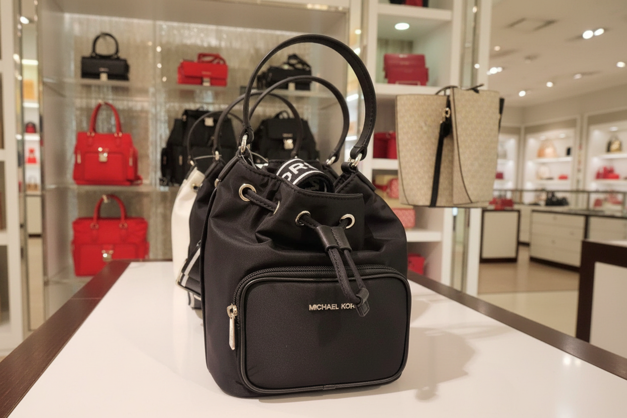 MICHAEL KORS KHAI BUCKET - SMALL