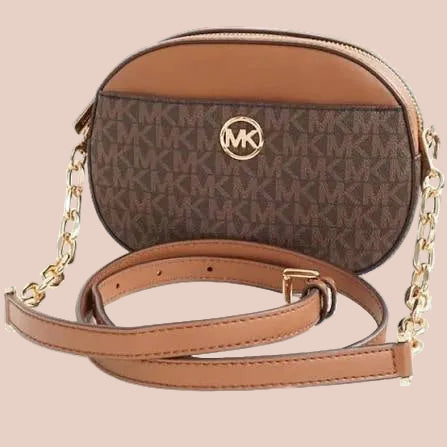 MICHAEL KORS GLAM OVAL CROSSBODY