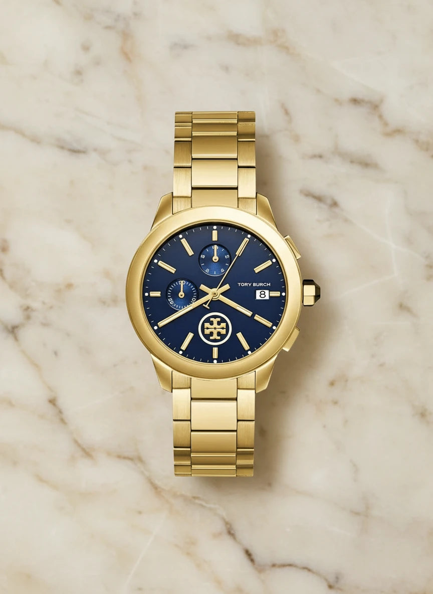 ساعة توري بورش متوسطة الحجم من طراز كولينز كرونوغراف