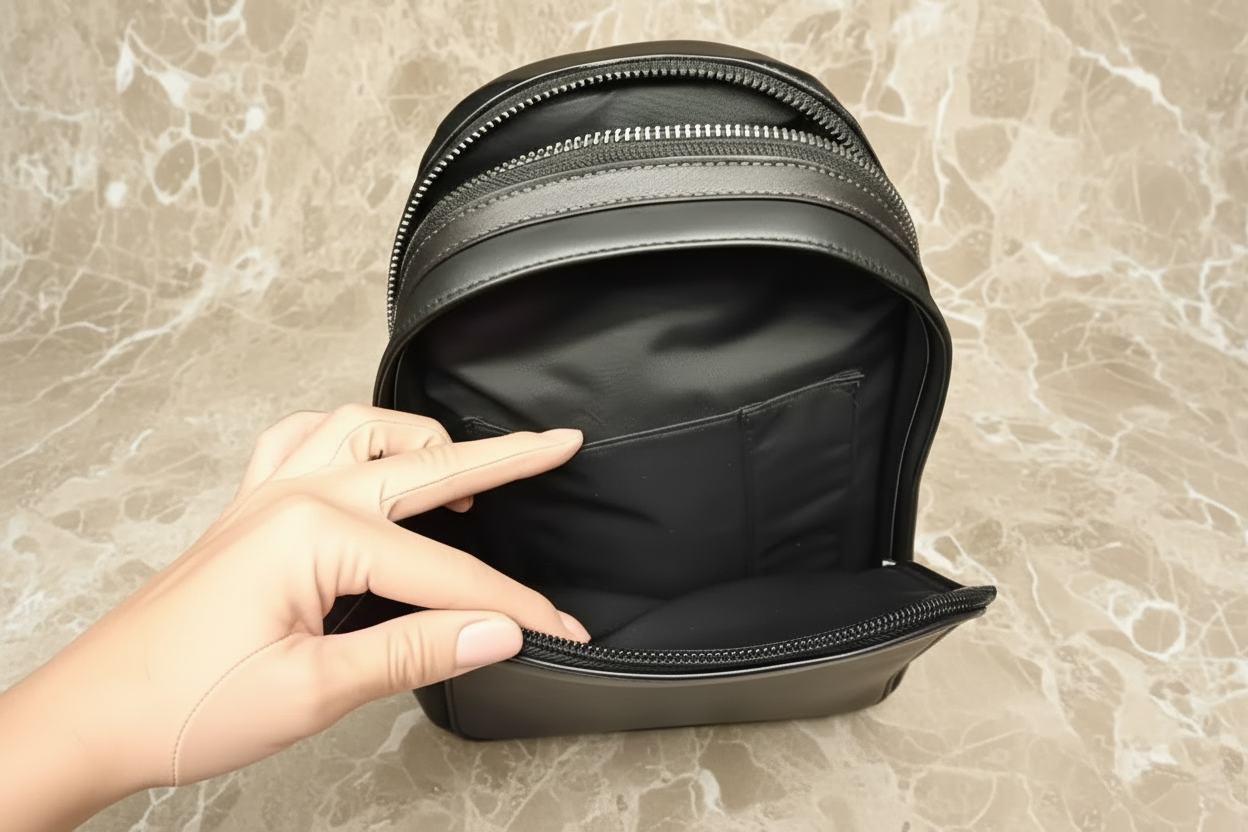 COACH GRAHAM SLINGPACK - BLACK LEATHER