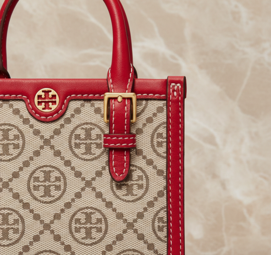 SALE‼️‼️TORY BURCH MINI JACQUARD T MONOGRAM TOTE -