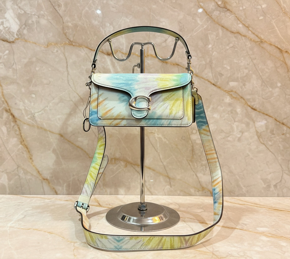 COACH TABBY 20 TIE DYE PRINT SHOULDER BAG/CROSSBODY BAG