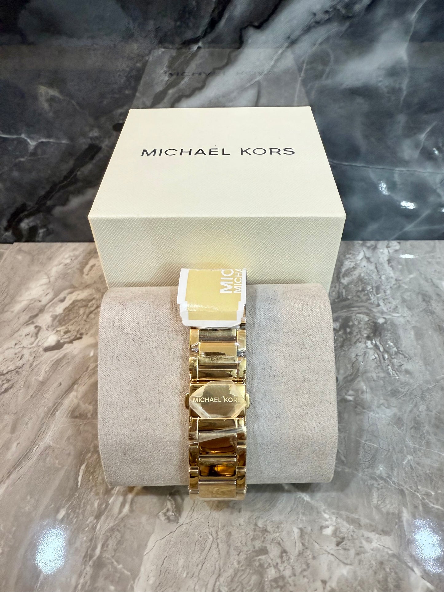 MICHAEL KORS PARKER CHRONOGRAPH WATCH - GOLD TONE