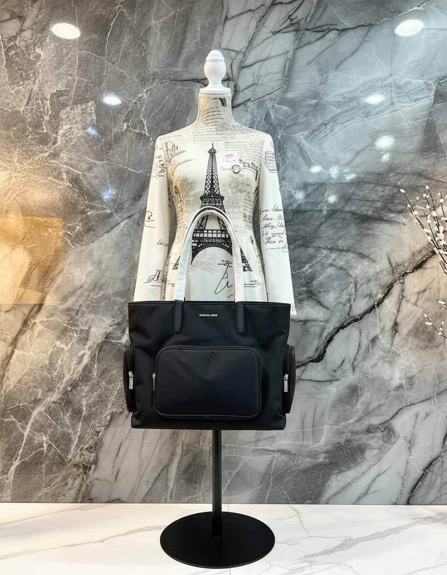 حقيبة مايكل كورس كاي للكمبيوتر المحمول - كبيرة - سوداء