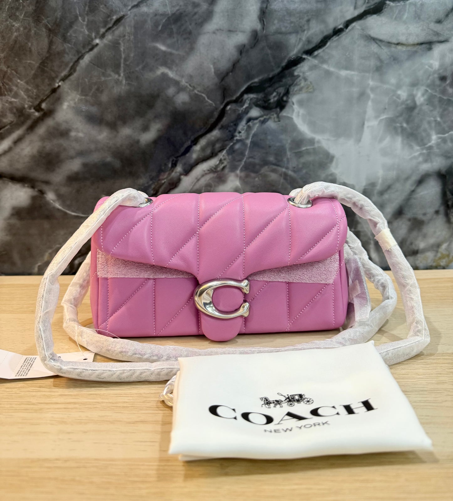 Coach Tabby 20 With Pillow Quilting Shoulder Bag/Crossbody