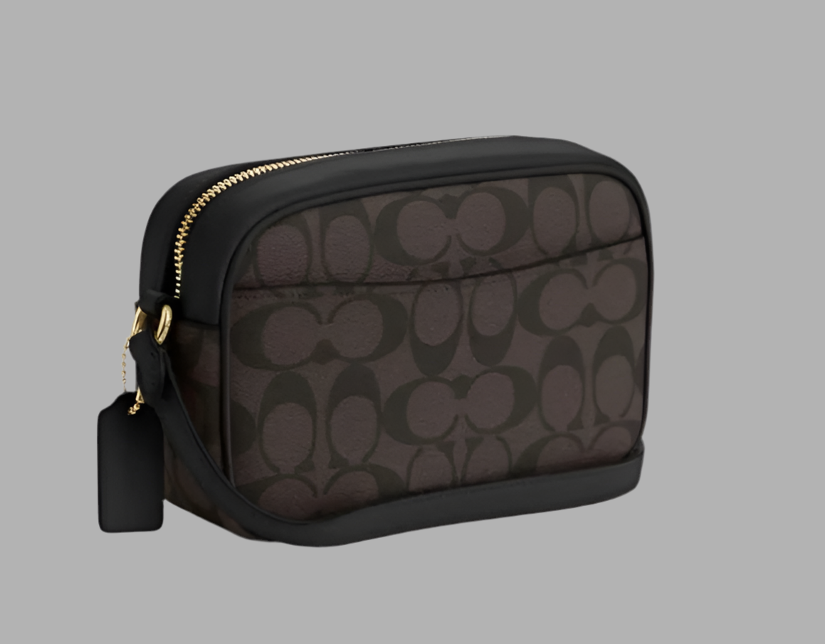 COACH MINI JAMIE SIGNATURE COATED CANVAS